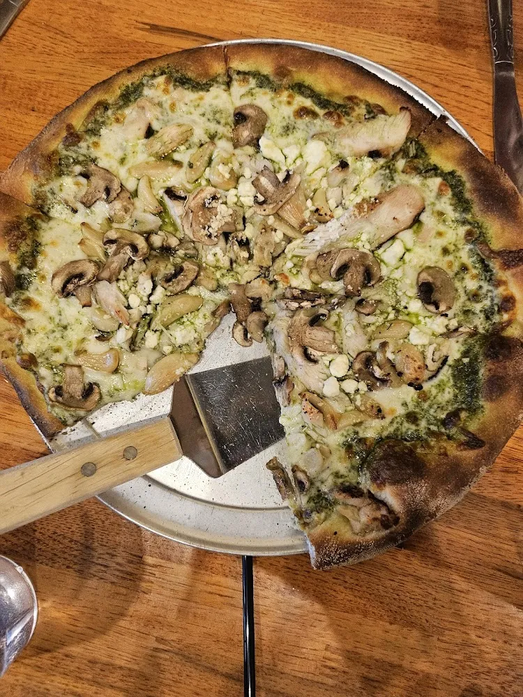 Chicken Pesto Pizza